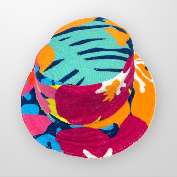 ♻️ Upcycle Beach Backet Hat | Towel Bucket Hat - Picture 2 of 4